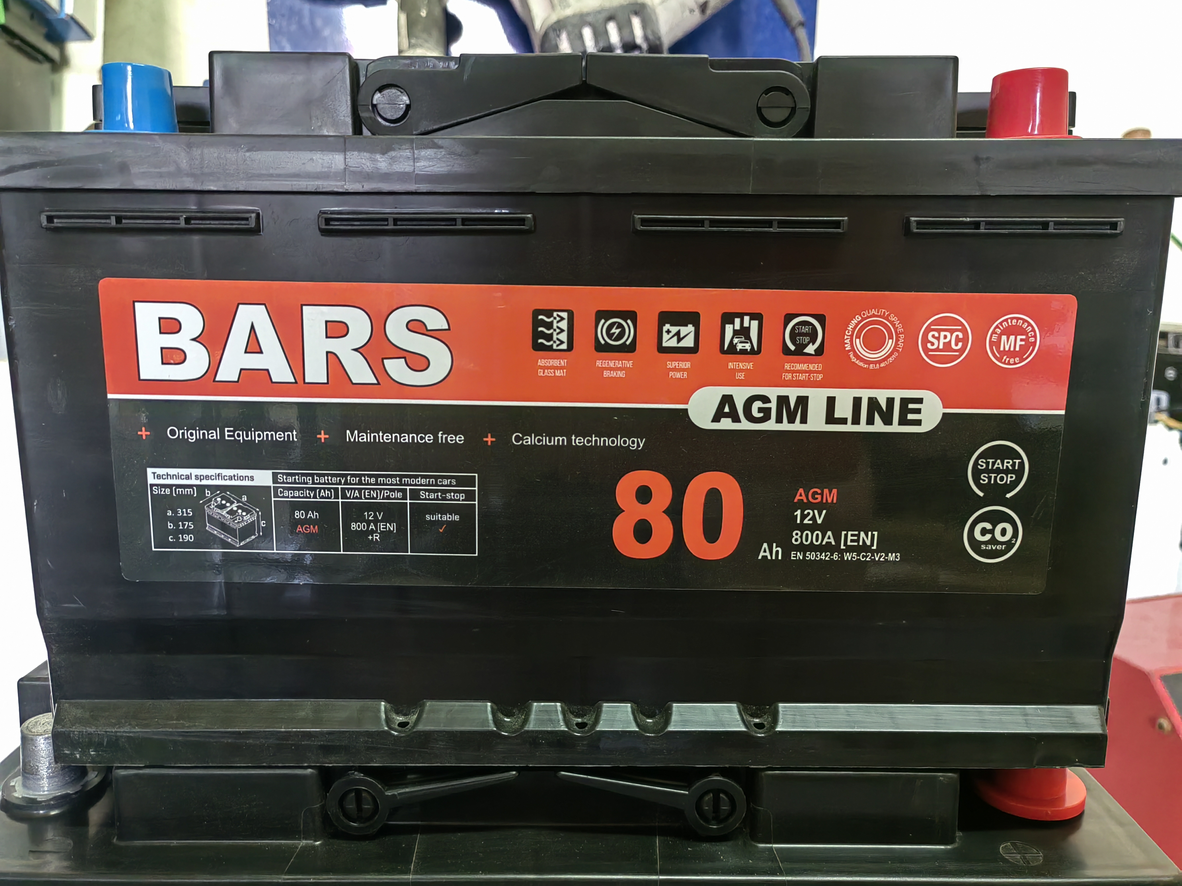 akumulator bars 80