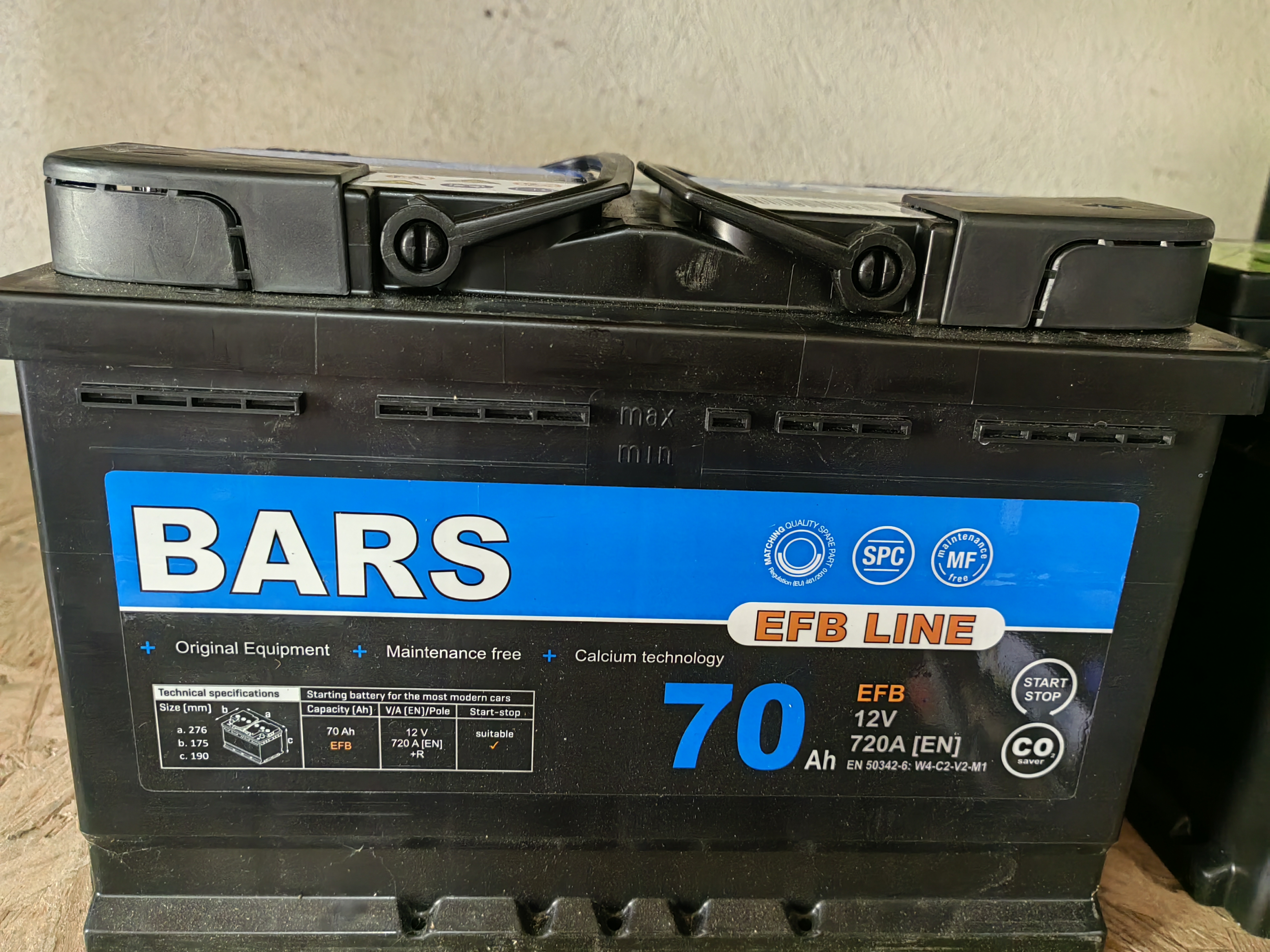 akumulator efb bars